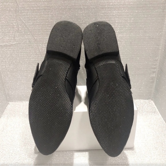 Phillip Lim Black & Silver Embossed Leather Boots - Picture 4 of 4